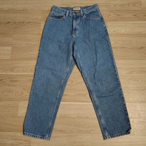 L.L. Bean Original Fit Blue Jeans Women's Size 8 Petite 28" Waist